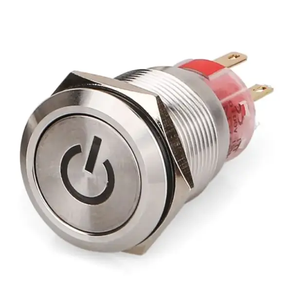 12 Volt Illuminated Push Button Switch