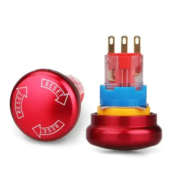 16mm Metal Emergency Stop Button Switch