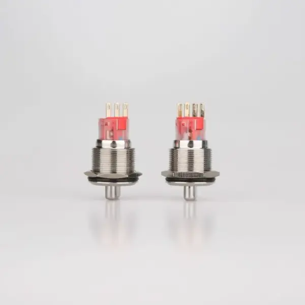 Rotary 3 Way Push Button Lamp Switch