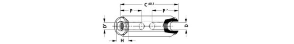 Distance sleeves and spacers - ABP 2550 20 - Image 2