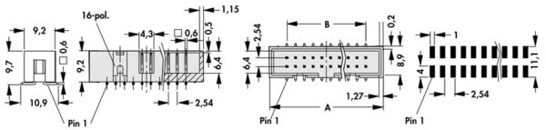 Shroud-male header - ASL 10 SMD G SM - Image 2