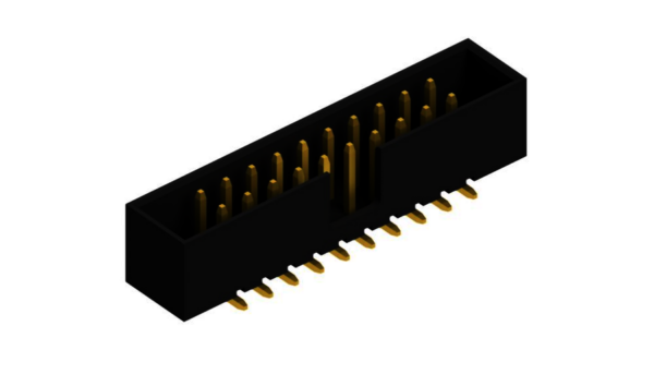 Shroud-male header - ASLY 20 SMD G