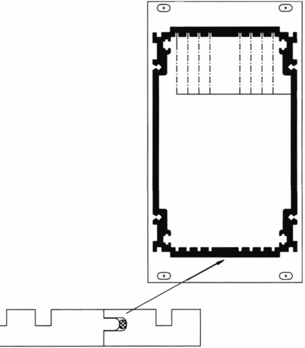19" insert modules - HBME 10 160 R 2 - Image 2
