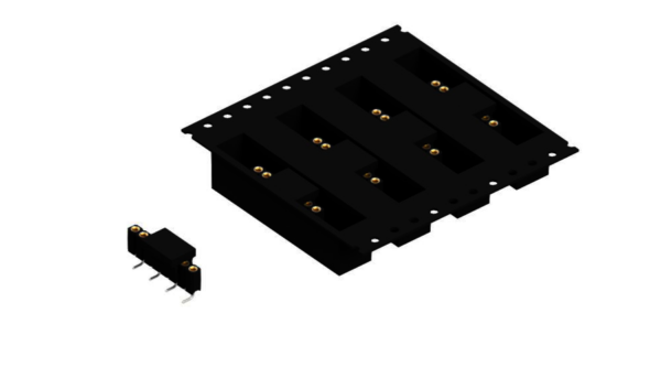 Female headers - BLY 5 SMD 8 B TR