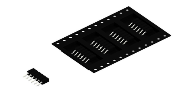 Female headers - BLY 6 SMD 6 TR