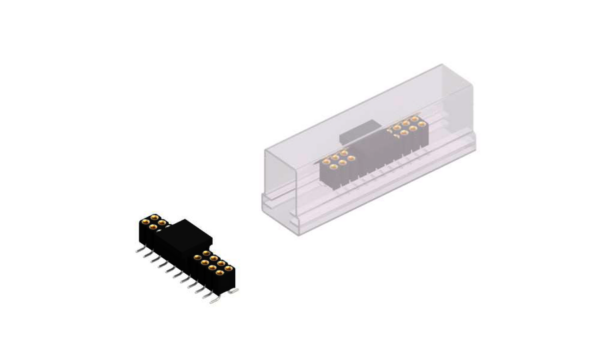 Female headers - BLY 8 SMD 22 B SM