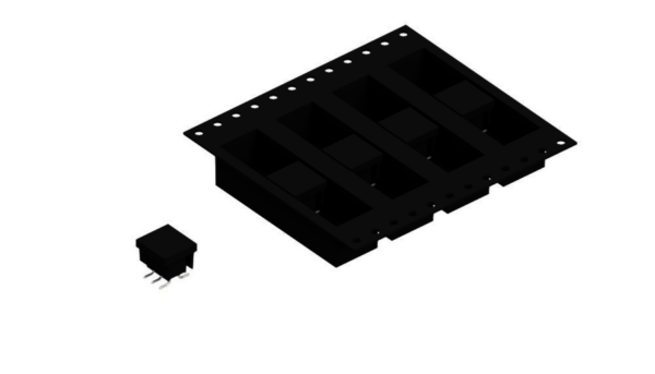 Female headers - BLY 8 SMD 6 B TR