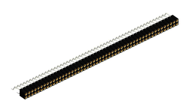 Female headers - BLY 9 SMD 100