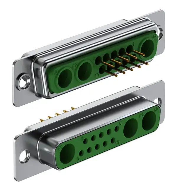 D-Sub mixed layout connectors - DBM 13W3 T RCS M3 - Image 3