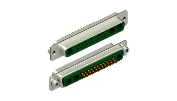 D-Sub mixed layout connectors - DBM 25W3 L GN M3