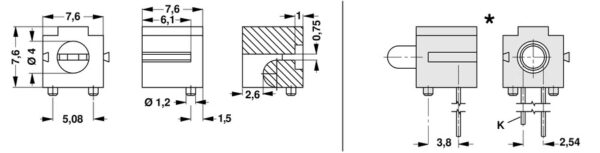 LED-holders - DH 3 R - Image 3