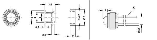 LED-holders - DH 3 V - Image 3