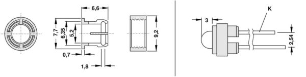 LED-holders - DH 5 VC - Image 3