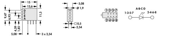 LED-holders - DLH 21 AYEH - Image 3