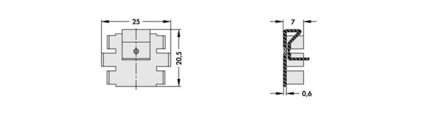 Attachable heatsink - FK 220 SA 220