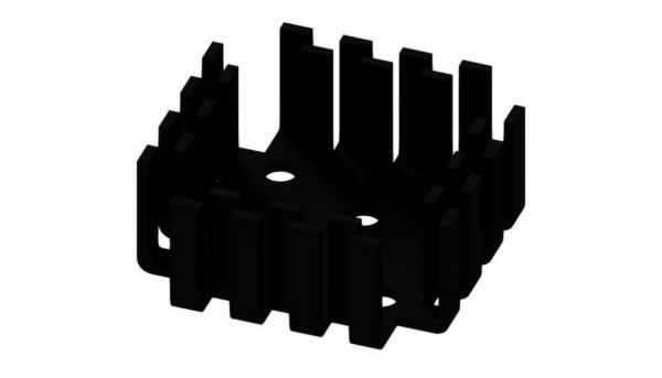 Finger shaped heatsinks - FK 223 SA 3