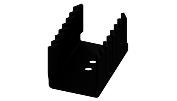 Finger shaped heatsinks - FK 225 SA L 1