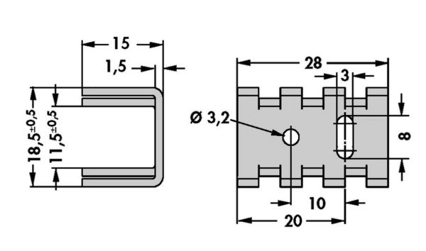 Finger shaped heatsinks - FK 234 SA L 2 - Image 3