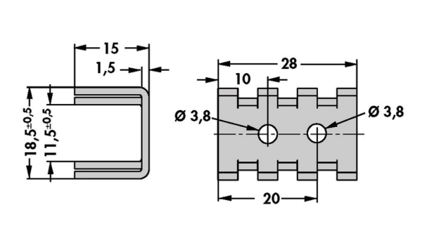 Finger shaped heatsinks - FK 234 SA L 4 - Image 3