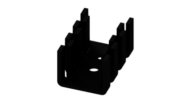 Finger shaped heatsinks - FK 234 SA L 3