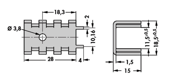 Finger shaped heatsinks - FK 235 MI L 1 - Image 3