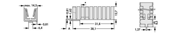 Attachable heatsink - FK 240 SA 220 V