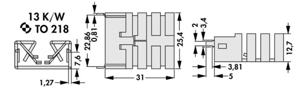 Attachable heatsink - FK 241 SA 218 V - Image 2