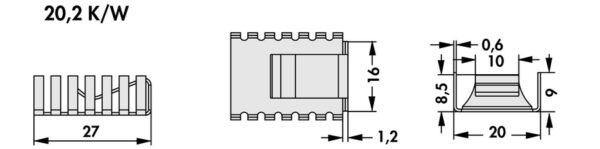 Attachable heatsink - FK 245 MI 247 O - Image 3