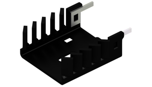 Finger shaped heatsinks - FK 249 SA 220