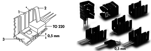 Attachable heatsink - FK 252 SA 220 H - Image 4