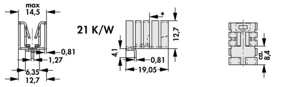 Attachable heatsink - FK 252 SA 220 H - Image 3