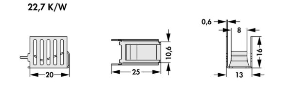 Attachable heatsink - FK 263 MI 220 V - Image 2