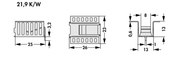 Attachable heatsink - FK 268 MI 220 H - Image 3