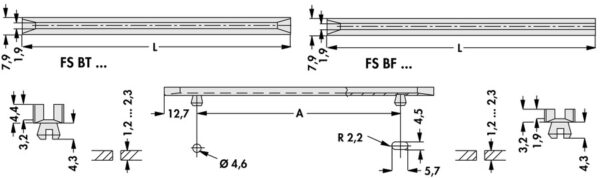 Guide rails - FS BT 16 - Image 3