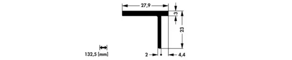 Profiles for 19" subracks - GB 27 3 ME