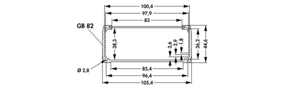 Shell-, extruded assembled cases, desk consoles and Euro cases - GD 105 44 160 ME - Image 5