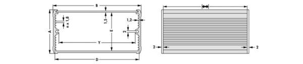 Heat dissipating case - GE D 120 42 100 ME - Image 2