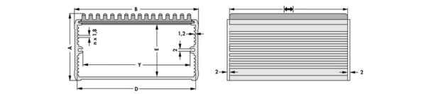 Heat dissipating case - GE K 105 52 160 SA - Image 2