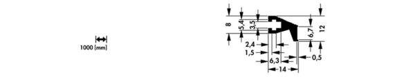 Profiles for insert modules and part front panels - GL 7 ME - Image 2