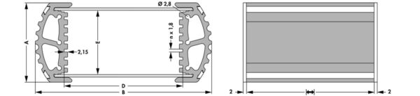 Shell-, extruded assembled cases, desk consoles and Euro cases - GV 50 100 85 SA FR - Image 4