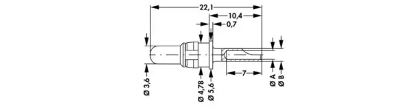 Pin contacts, loose - HAS 10 L - Image 2