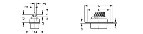 D-Sub connectors High Density - HD S 44 L - Image 3