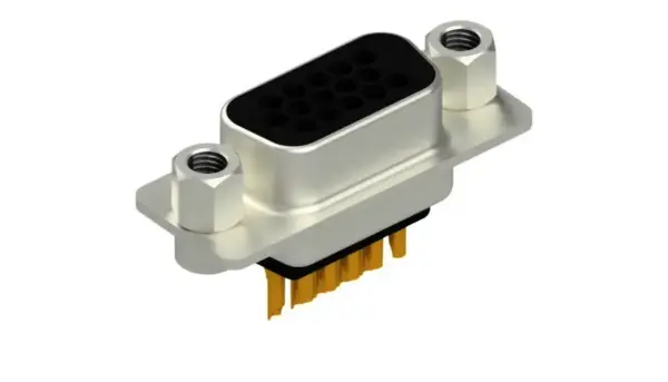 D-Sub connectors High Density - HD B 15 L GNS M3