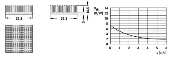 Heatsinks for PGA - ICK PGA 21 x 21 - Image 2