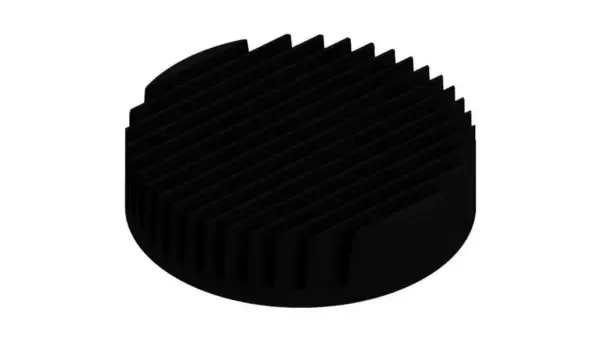 Heatsinks for LEDs - ICK LED R 160 x 40