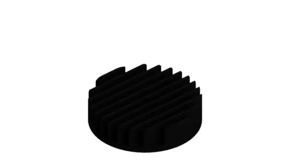 Heatsinks for LEDs - ICK LED R 40 x 10