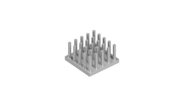 Pin heatsinks - ICK S 18 x 18 x 10