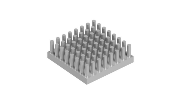 Pin heatsinks - ICK S 29 x 29 x 10