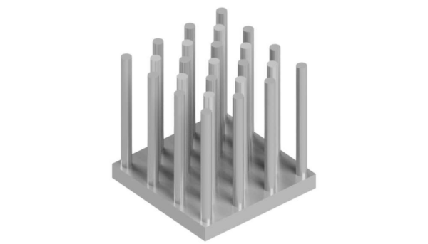 Pin heatsinks - ICK S 29 x 29 x 30