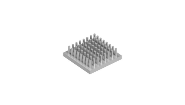 Pin heatsinks - ICK S 32 x 32 x 10